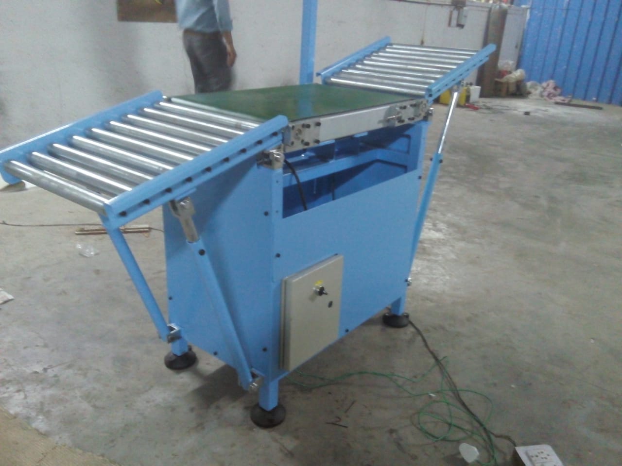 Material handeling system Loadcell Weighing Conveyor